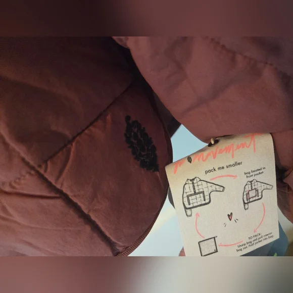 Fp Movement By Free People Pippa Packable Pullover Puffer Jacket | Twin Peaks XS - Picture 7 of 9